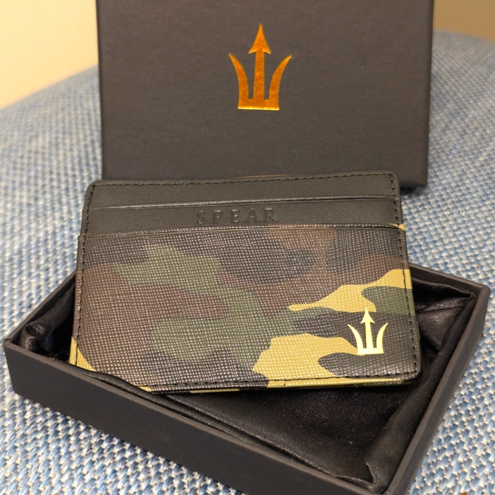 New Spear Brands Camo card holder